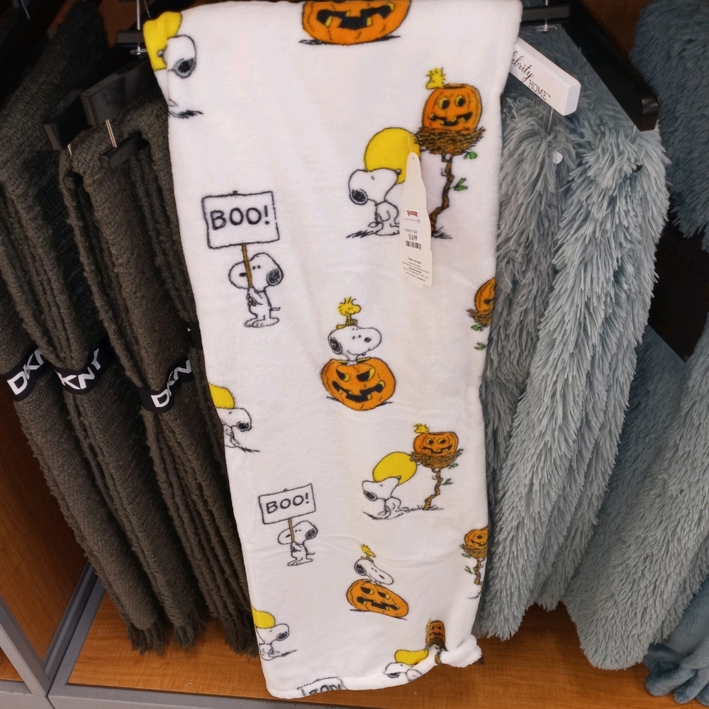 Spooky Snoopy Blanket